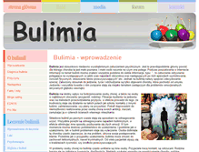 Tablet Screenshot of bulimia.mam-efke.pl